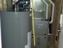 furnace water heater install